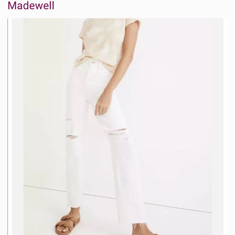 Madewell Elegant White Women's Jeans SZ 29